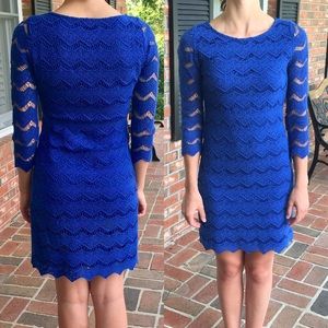 Sapphire Blue Cocktail Dress